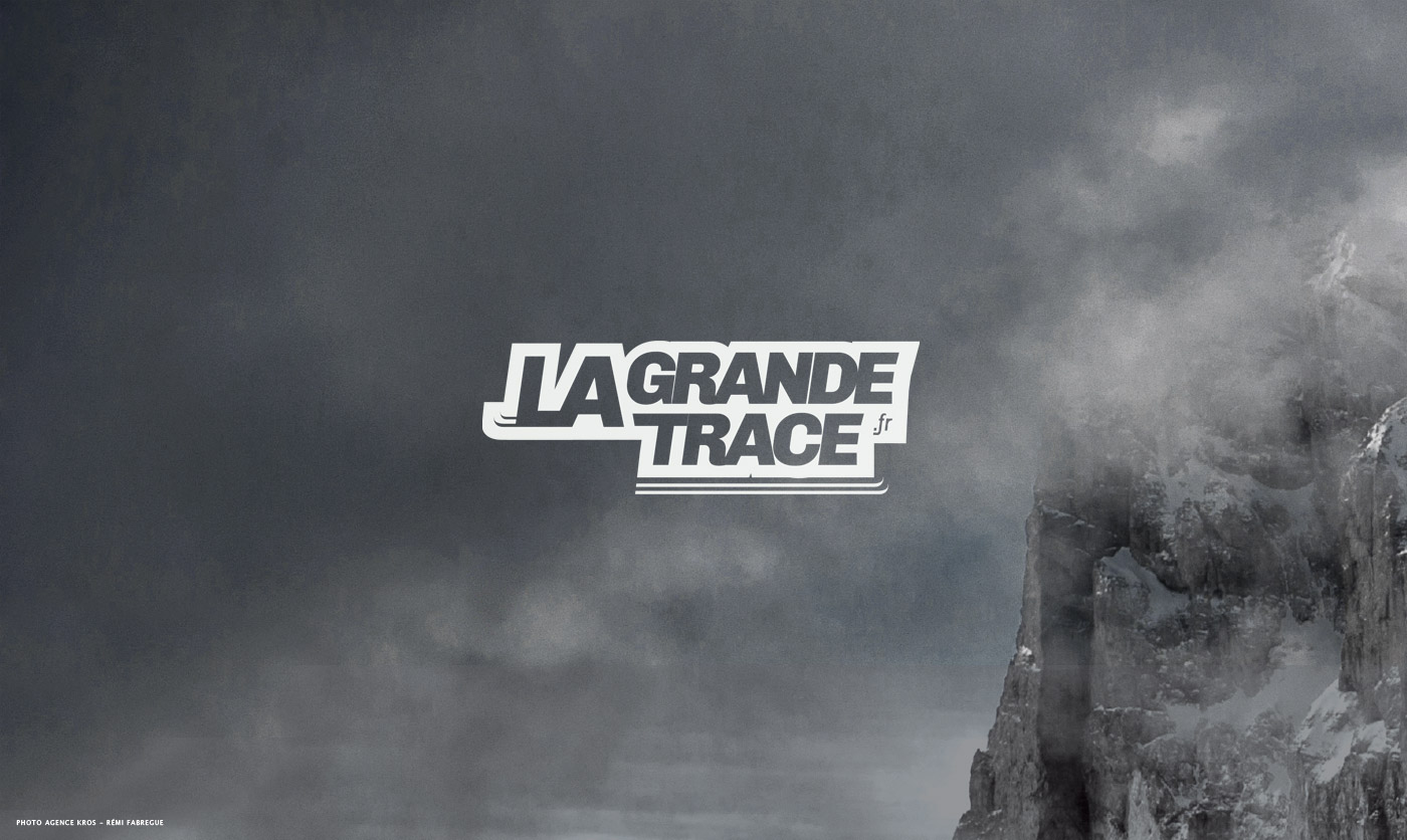 logo de la grande trace compétition de ski alpinisme